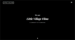 Desktop Screenshot of littlevillagefilms.com